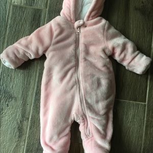 Extra warm and cozy double lined hooded onesie